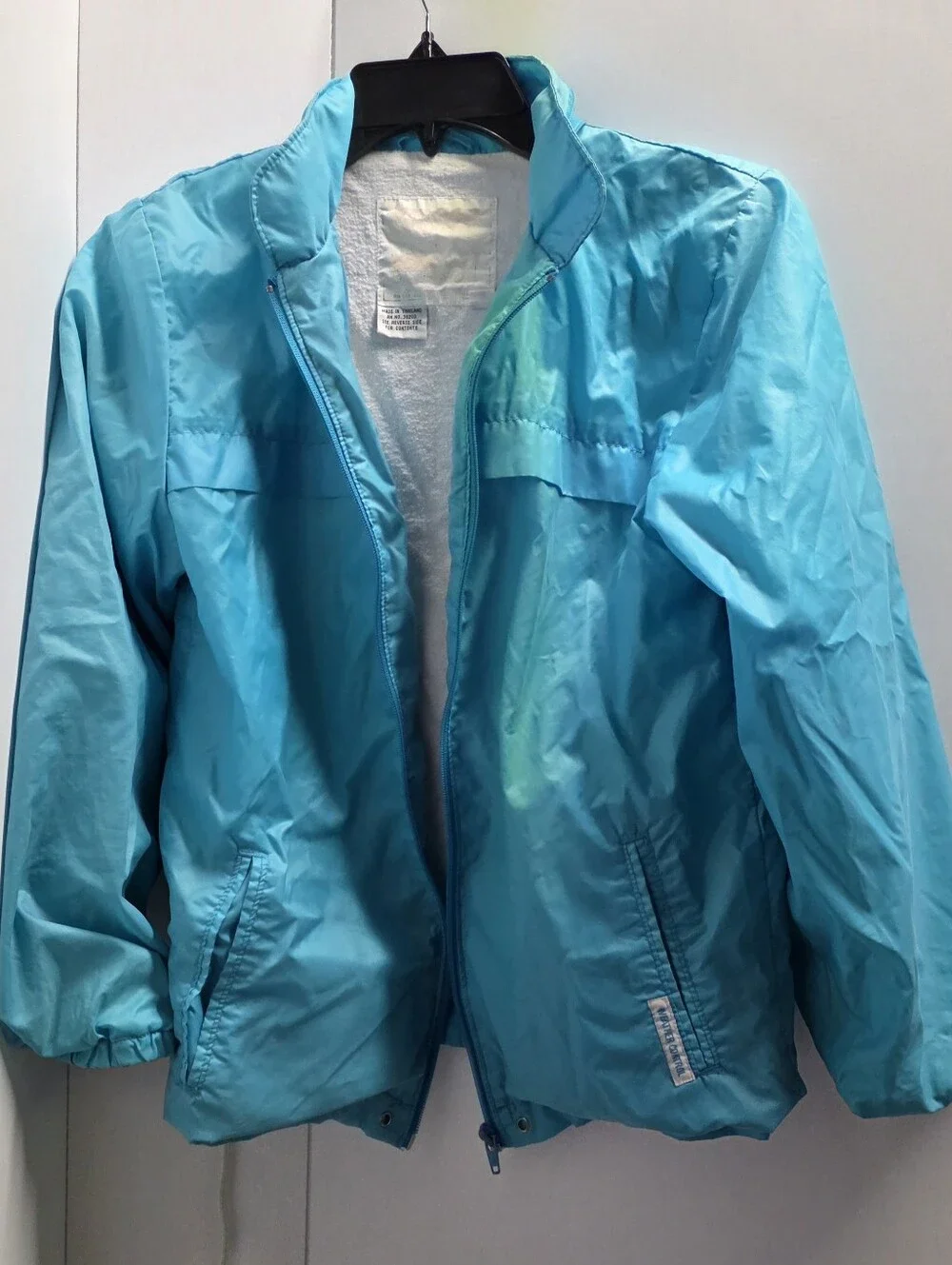 Kids Lightweight Blue Windbreaker Jacket